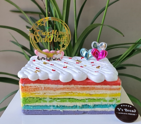 Rainbow Cake C    360.000vnd