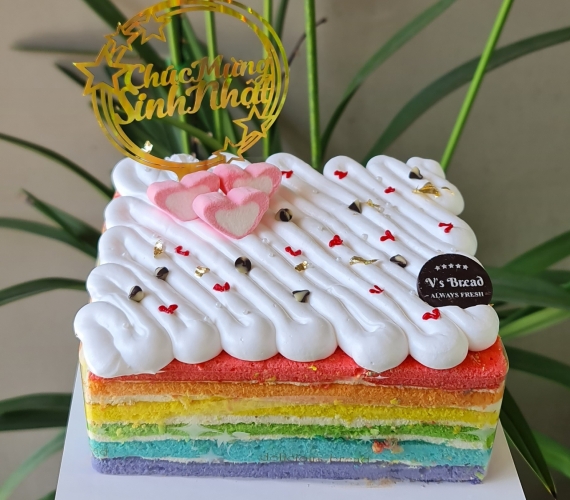 Rainbow Cake R   260.000vnd